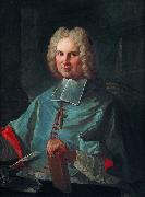 Charles-Joseph Natoire Portrait de l eveque Rousseau de La Parisiere oil